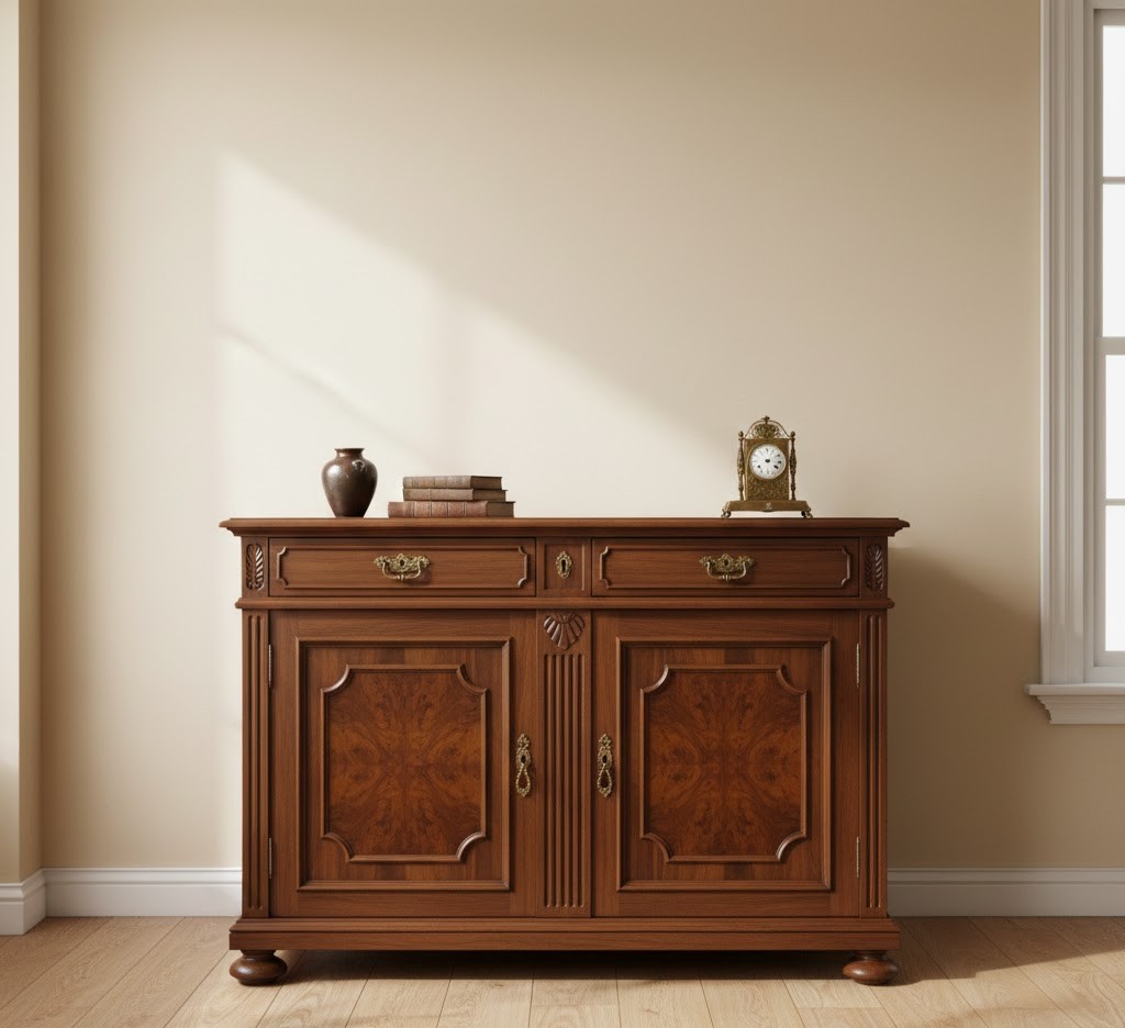 Restaurierter Schrank